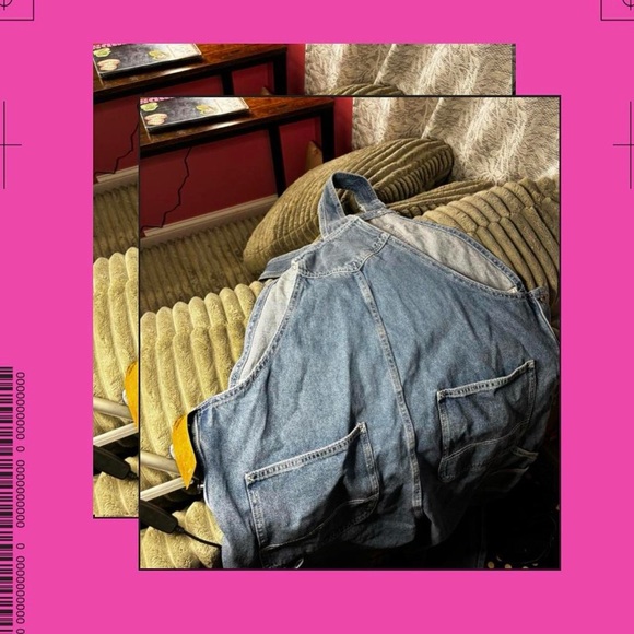 vans denim overalls - Picture 2 of 3